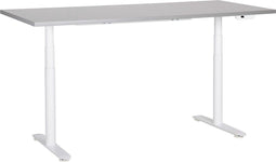 Bureau elektrisch verstelbaar grijs/wit 180 x 80 cm DESTINAS
