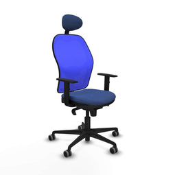 Jorquera Piqueras y Crespo 1D036G1 - Bureaustoel - Hoofdsteun - Marineblauw