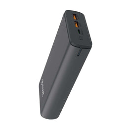 Muvit for Change DP200G-R-PD - Powerbank - 20000 mAh 20 W - Zwart