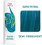 Permanente Kleur Wella Color Fresh Create Super Petrol Turkoois (60 ml)