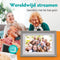 Pora&Co - Digitale fotolijst - WiFi met Frameo App - 10.1 inch HD IPS Display - Zilver/Wit