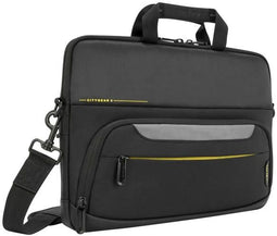 Targus City Gear - Schoudertas 14" - Hoogte 270mm Breedte 375mm Diepte 35mm Gewicht 560g - Zwart