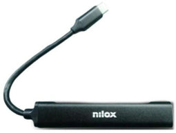 USB Hub Nilox NXHUBUSBC11 Black