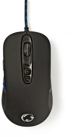 Nedis GMWD401 - Gaming-muis - 4000 dpi - Zwart