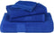 vidaXL - Handdoeken - 4 - st - 100x200 - cm - 360 - g/m² - 100% - katoen - blauw