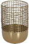 Vaas Gouden Ijzer 14 x 14 x 20 cm