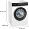 Siemens iQ500 WG56H205NL - Wasmachine - 10kg - A-20% - Home Connect - smartFinish - speedPack L
