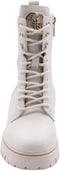 Guess Olone - Veterboots - Oversized merkembleem - Wit - Maat 40