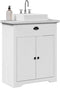 vidaXL - Wastafelkast - BODO - 70x35x80 - cm - wit