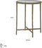 Richmond Bijzettafel Freya (Brushed Gold)