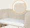 Lionelo Thomi Plus - 5-in-1 Meegroeibed - Co-Sleeper + Babybed + Box + Peuterbed + Bank - Beige (2 matrassen)