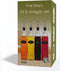 Five Stars® Olieflessen - 4 Delige Set - 500ML - RVS Schenktuit Trechter Stickers & Stift (4 stuks)