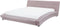 LILLE - Tweepersoonsbed - Roze - 160 x 200 cm - Fluweel