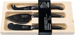 Laguiole Style de Vie Kaasmessenset Premium Line - 3-delig - Stonewash