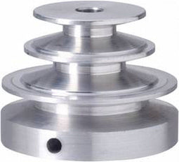 Reely Aluminium V-riemschijf Boordiameter: 6 mm