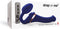 Strap-On-Me - Vibrerende Strapless Strap-on Voorbinddildo Met Luchtdruk Stimulatie - Paars
