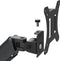 Maclean MC-136 - Monitorhouder voor 2 monitoren - 17-32 inch - tot 10kg - Gasveren - Zwart