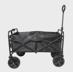Xenos Opvouwbare Bolderkar - 100 kg draagvermogen - 103 x 54 x 108 cm - Zwart