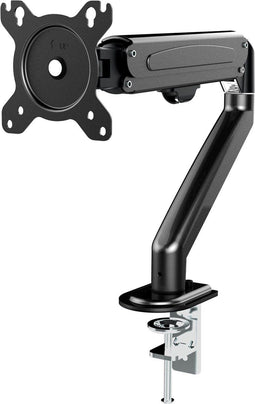 Maclean MC-860N - Monitorbeugel - Gasveer - 13"-27" - Zwart