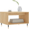 vidaXL - Salontafel - 60x50x40 - cm - bewerkt - hout - sonoma - eikenkleurig