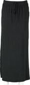 Vero Moda VMAVA NW ANCLE SKIRT GA NOOS - Dames Rok - Zwarte maxi enkelrok met split - Maat XS
