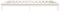 vidaXL - Bedframe - massief - grenenhout - wit - 90x190 - cm
