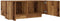 vidaXL - Nachtkastje - 100x35x40 - cm - bewerkt - hout - oud - houtkleurig