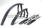 BBB Cycling DiscGuard BFD-65S - Spatbordset voor schijfremfietsen - Verstelbaar - Zwart (1 set)