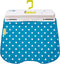 Qibbel Stylingset Windscherm Polka Dot Blauw