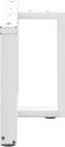 vidaXL - Salontafelpoten - 2 - st - T-vormig - 60x25x(42-43) - cm - staal - wit