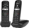 Gigaset AS690R - DECT telefoon - 100 nummers - zwart (2 stuks)