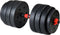 Dumbbells - verstelbaar - 40 kg - 2x20 kg