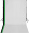 vidaXL Fotostudioset met 3 katoenen achtergronden en frame 3x3 m