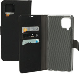 Mobiparts Galaxy A42 (2020) - Wallet Case - Saffiano motief - Zwart