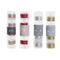 Kaars DKD Home Decor LED Licht Kerstmis (4 x 4 x 5 cm) (4 Stuks)