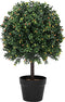 vidaXL - Kunstboom - met - Vruchten - en - Pot - 35x50 - cm - Groen