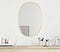 vidaXL - Wandspiegel - 60x40 - cm - goudkleurig