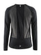 Craft Precise - Sportshirt - Lichtgewicht - Black Melange/Black