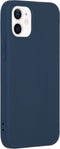 iMoshion Hoesje Geschikt voor iPhone 12 Mini Hoesje Siliconen - iMoshion Color Backcover - Donkerblauw