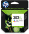 HP 302XL - Inktcartridge - 330 pagina's - Cyaan Magenta Geel (8ml)