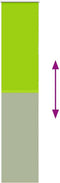 vidaXL - Rolgordijn - verduisterend - 60x230cm - stofbreedte - 55,7 - cm - polyester