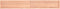 vidaXL - Wandschap - 200x30x(2-4)cm - behandeld - massief - eikenhout - lichtbruin