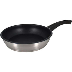 Koekenpan - MENASTYL - 6020244 - Roestvrij staal - 20 cm - Geschikt voor alle kookplaten, inclusi...