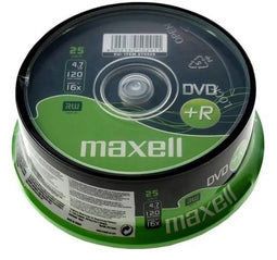 Maxell DVD+R 4.7GB 4,7 GB 25 stuk(s)