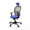 Jorquera Piqueras y Crespo 1D036N1 - Bureaustoel - Hoofdsteun - Licht Blauw