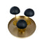 ALONG 3 - Mini Tafellampen - Zwart / Messing met Tray