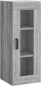 vidaXL - Hangkast - 34,5x34x90 - cm - grijs - sonoma - eikenkleurig