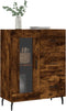 vidaXL - Dressoir - 69,5x34x90 - cm - bewerkt - hout - gerookt - eikenkleurig
