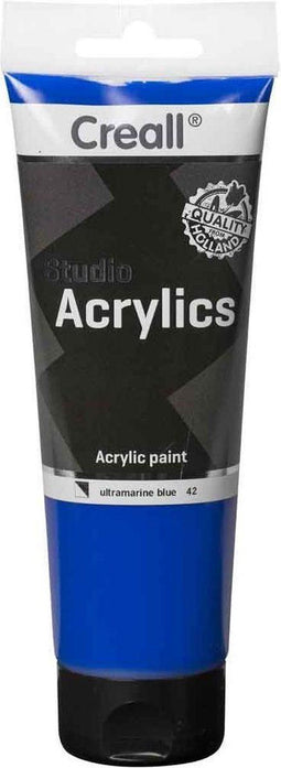 Acrylverf creall studio acrylics 42 ultramarijn | Tube a 250 milliliter