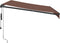 vidaXL - Luifel - automatisch - uittrekbaar - 300x250 - cm - bruin
